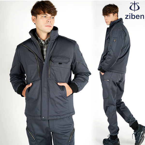 지벤 겨울 근무복/작업복 상하 세트 ZB-JP2253(ZB-J2253, ZB-P2253)