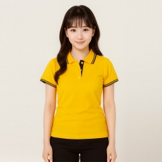 여성용 순면 40수 연사 반팔 카라티셔츠 SP-206