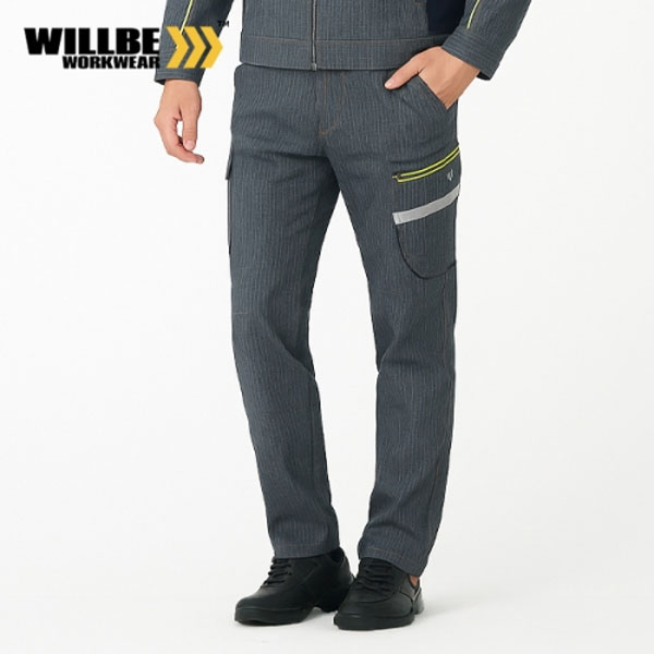 윌비(WILLBE) 데님 사철복 작업복 하의 PR-418