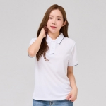 유니렉스 맵시 자가드 배색 단체티 회사 기능성 카라 티셔츠