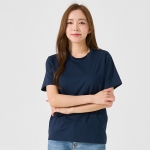 유니렉스 스판덱스 헤리 포인트 라운드 반팔티 회사 단체티셔츠 기능성 단체복 주문제작