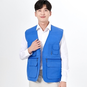 고급 타스란 회사 작업복조끼 작업조끼 SH-527