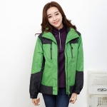멜란지 배색 아웃도어 자켓 JK-200