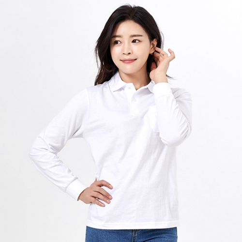 순면 30수 폴로 포켓 긴팔 카라티(반팔가능)