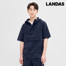 아노락 바람막이 단체복 주문제작 스판 반팔 랜더스 AN-150