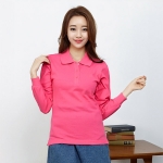 여성 순면 40수 연사 긴팔 카라티 SP-156-1(반팔 가능)