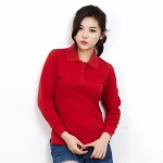 여성 순면 40수 연사 긴팔 카라티 SP-156-1(반팔 가능)