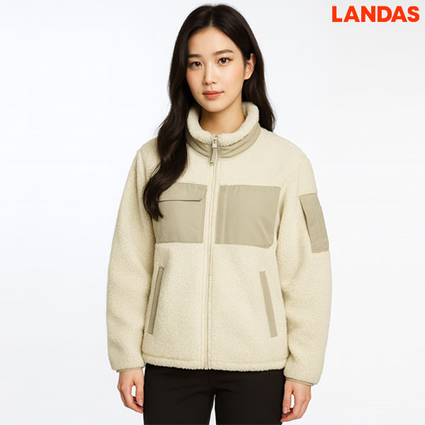 양털 후리스 자켓 회사 뽀글이 플리스 단체 제작 남성 여성 공용 JK-485W