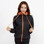 특양면 기모 하이넥 무지 후드집업 단체티 SP-331