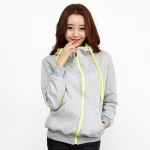 특양면 기모 하이넥 무지 후드집업 단체티 SP-331