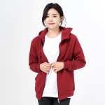 특양면 하이넥 무지 단체후드집업 SP-245(기모 제작 가능)