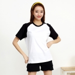 30수 반팔 래글런 라운드 티셔츠 SP-243(아동 티제작 가능)