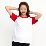 30수 반팔 래글런 라운드 티셔츠 SP-243(아동 티제작 가능)