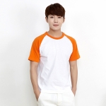 30수 반팔 래글런 라운드 티셔츠 SP-243(아동 티제작 가능)