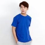 20수 이중 라운드 반팔 티셔츠 SP-77(빅사이즈 티제작 가능)