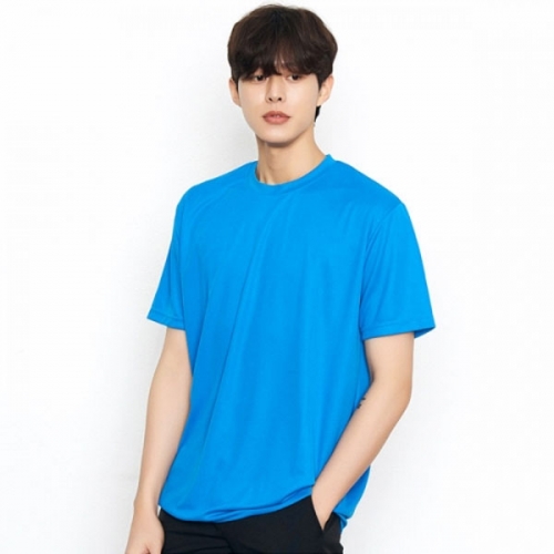 에어로쿨 라운드 반팔 단체티 티셔츠 SH-05_쿨론 5XL 제작가능 (긴팔가능) 회사 학교 교회 체육대회 단체복