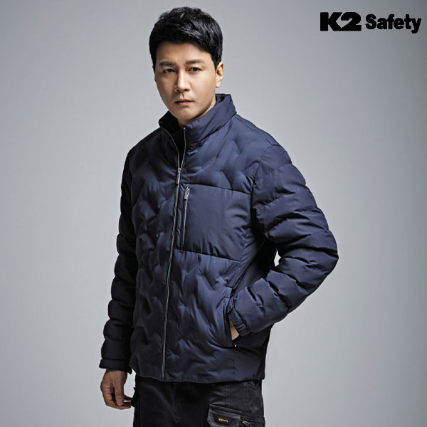 K2 세이프티 겨울 작업복 단체 근무복 패딩점퍼 JK-F3101