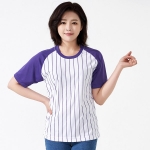 쿨 스트라이프 라운드 반팔 티셔츠 SP-250(5XL~ 티제작 가능)