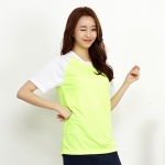 에어로쿨 형광 반팔 티셔츠 SP-309 (주문생산)