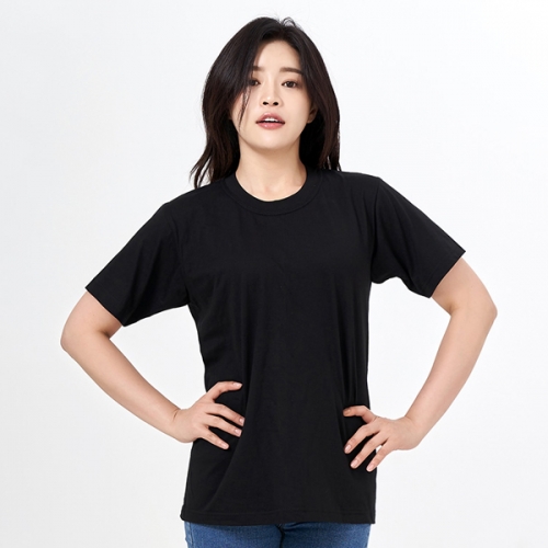 20수 라운드 반팔 무지 티셔츠 SH-07(긴팔티 학교 회사 교회 체육대회 행사 단체티 단체복 주문 제작)