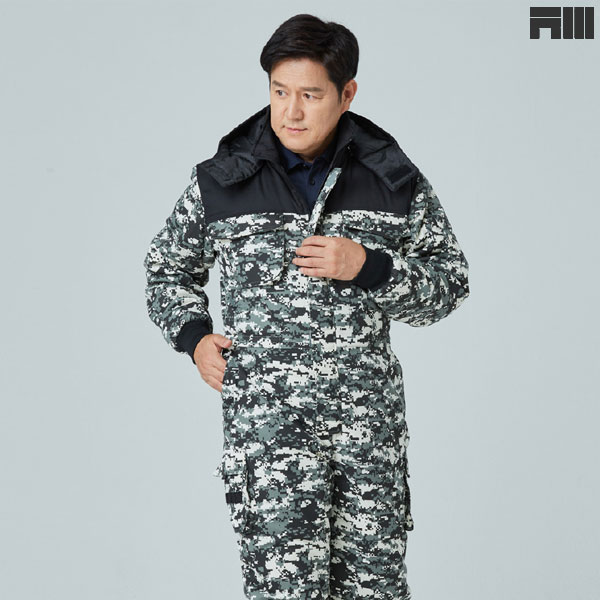 아트윈 TC 디지털카키 패턴 작업복 (겨울 정비복) SJ-7