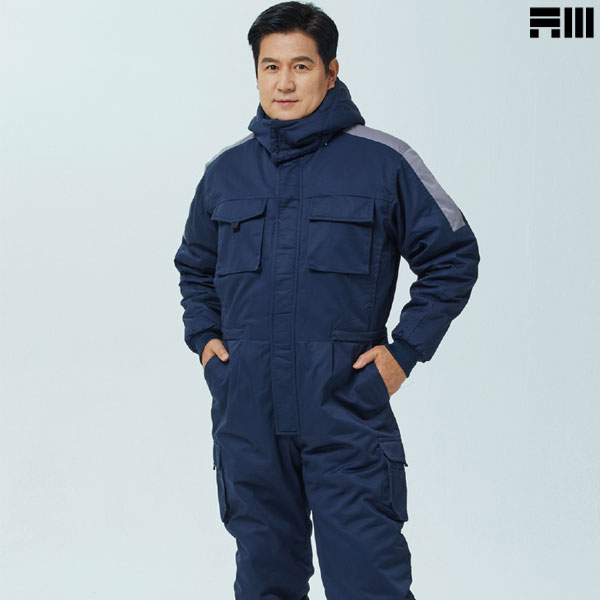 아트윈 TC원단 양방향 지퍼 근무복 (겨울 정비복) SJ-10