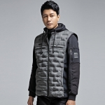 K2 세이프티 근무복/작업복 겨울 기모 패딩 조끼 VE-F3603