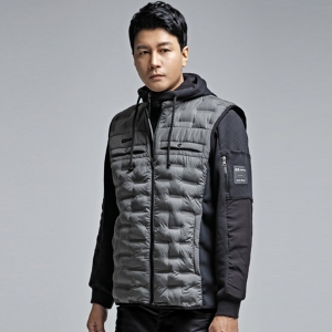 K2 세이프티 근무복/작업복 겨울 기모 패딩 조끼 VE-F3603