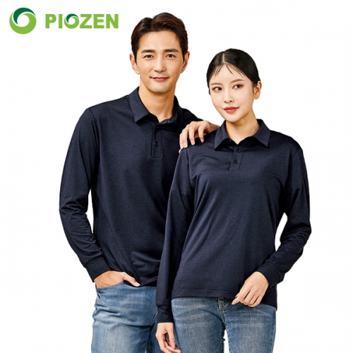 피오젠 스판덱스 기능성 긴팔 카라티셔츠 PT-07~08