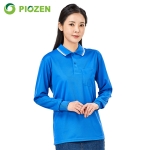 피오젠 긴팔 사무복 라인 카라티셔츠 PT-11L, 13L, 14L