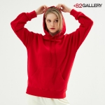 [+82 GALLERY] 헤비 블랜디 3단 쭈리 단체 후드티 티셔츠 (WHDTE01)