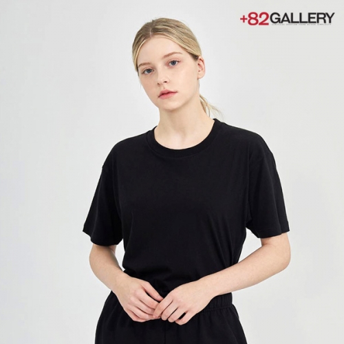 [+82 GALLERY] 에센셜 30수 반팔 티셔츠 (WTS3001)