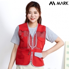 단체조끼 망사조끼 마커 타스란 여름 작업복 유니폼 제작 MK141