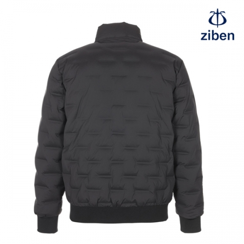 지벤 심리스 무봉제 덕다운 패딩 겨울 동계 작업복 근무복 ZB-J2351