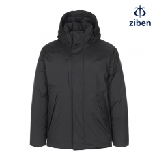 지벤 덕다운 후드 탈부착 패딩 점퍼 겨울 동계 작업복 근무복 ZB-J2353