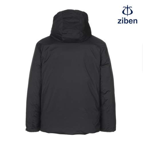 지벤 덕다운 후드 탈부착 패딩 점퍼 겨울 동계 작업복 근무복 ZB-J2353