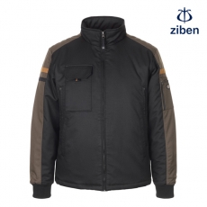 지벤 T/R 고신축사 경량 작업복/근무복 반사띠 상의 하의 세트 ZB-JP2356