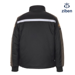 지벤 T/R 고신축사 경량 작업복/근무복 반사띠 상의 하의 세트 ZB-JP2356