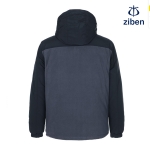 지벤 탈부착 후드 폴라플리스 패딩 점퍼 겨울 동계 근무복/작업복 ZB-J2357