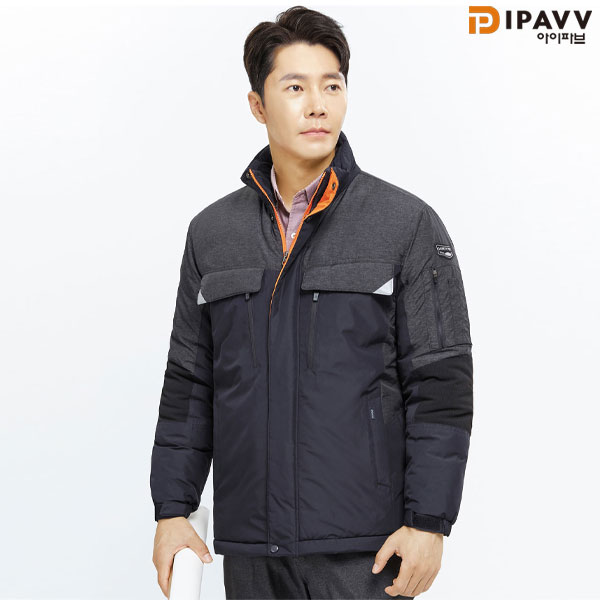 파브 근무복/작업복 겨울 점퍼 남자 패딩 회사 동복 상의 WM-J6202