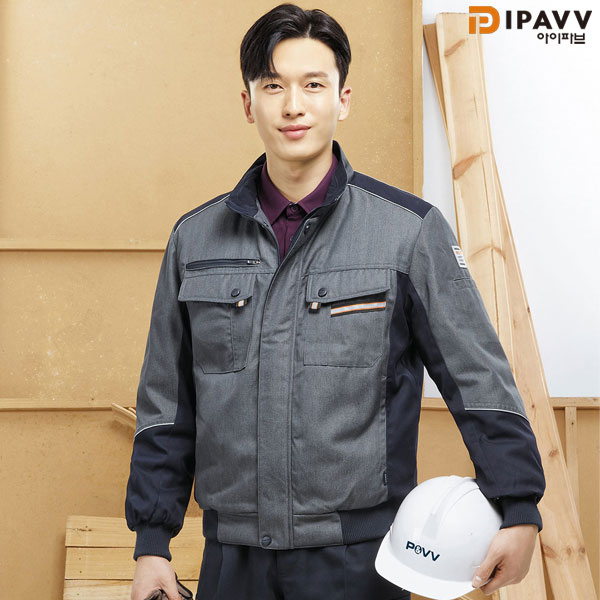 파브 겨울 근무복/작업복 점퍼 남자 여자 패딩 동복 상의 WM-J6103