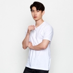 30수 브이넥 반팔 티셔츠 SH-08