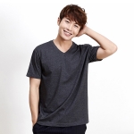 30수 브이넥 반팔 티셔츠 SH-08