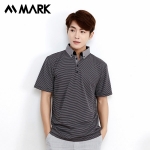 마커 아이스 쿨업 스트라이프 반팔 카라티 MT-353