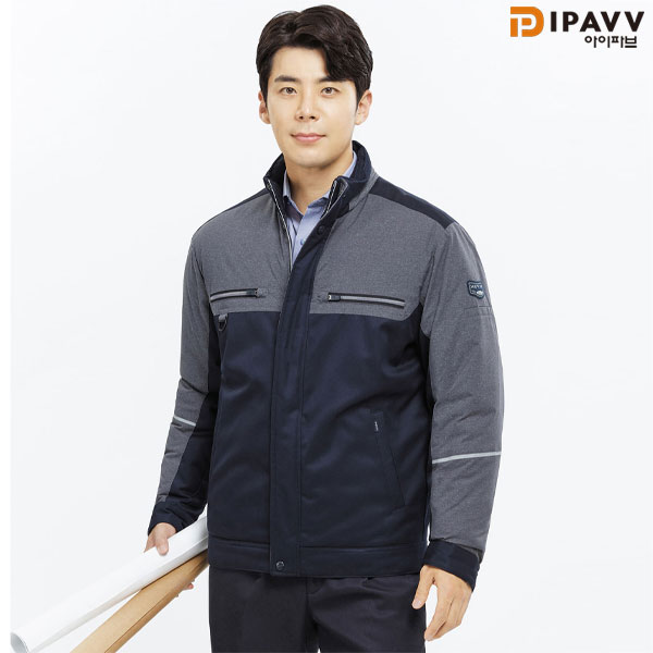 파브 겨울 근무복/작업복 점퍼 제전복 상의 동계 회사 점퍼 WM-J5902