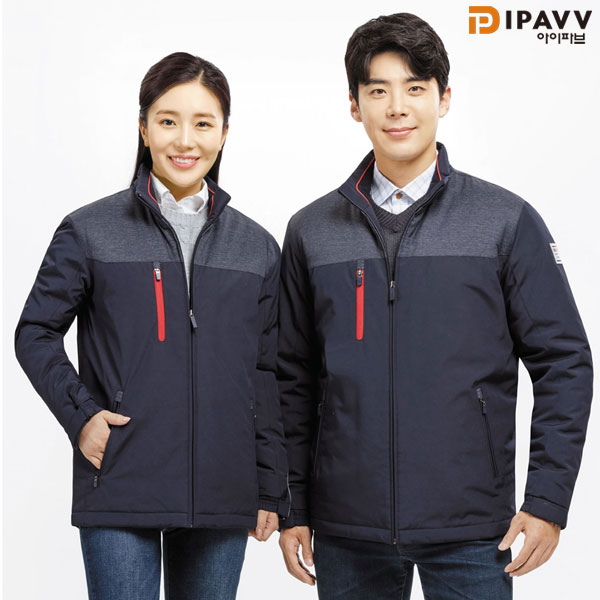 파브 겨울 근무복/작업복 특허 점퍼 패딩 상의(남자 여자 공용) WM-J1701