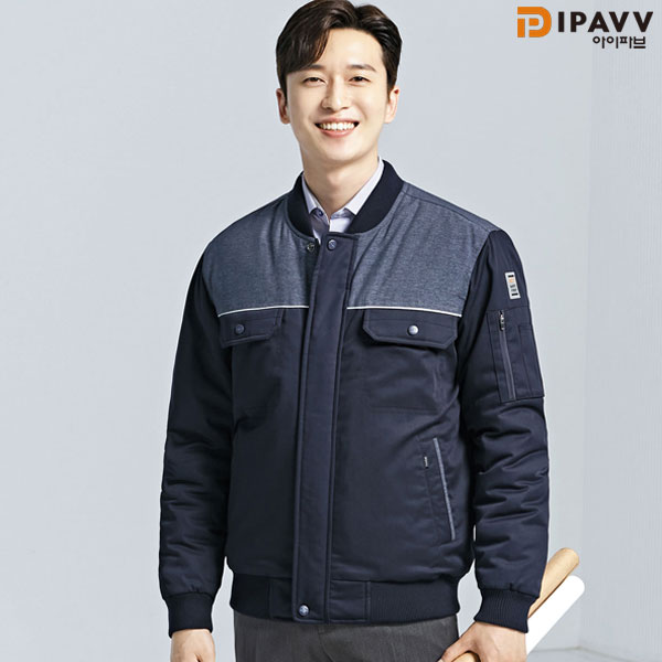 파브 겨울 근무복/작업복 동계 점퍼 동복 패딩 상의 WM-J1703