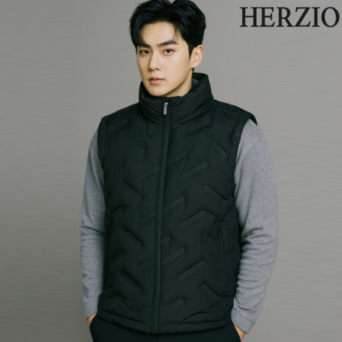 헤르지오 겨울 근무복 웰론 충전재 퀄팅 패딩 조끼 HZ-V05~06