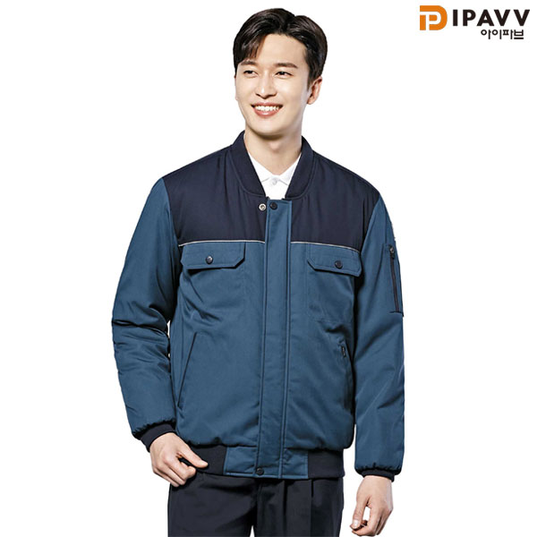 파브 겨울 작업복 회사 동복 점퍼 동계 워크웨어 상의 WM-J1704