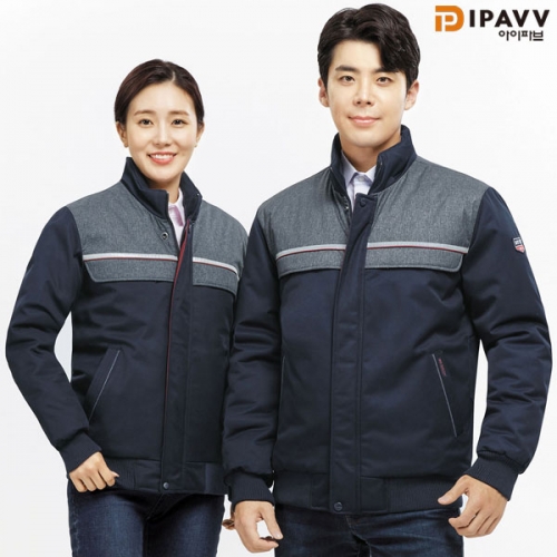 파브 겨울 작업복 기모 회사 동계점퍼 남자 워크웨어 WM-J1604